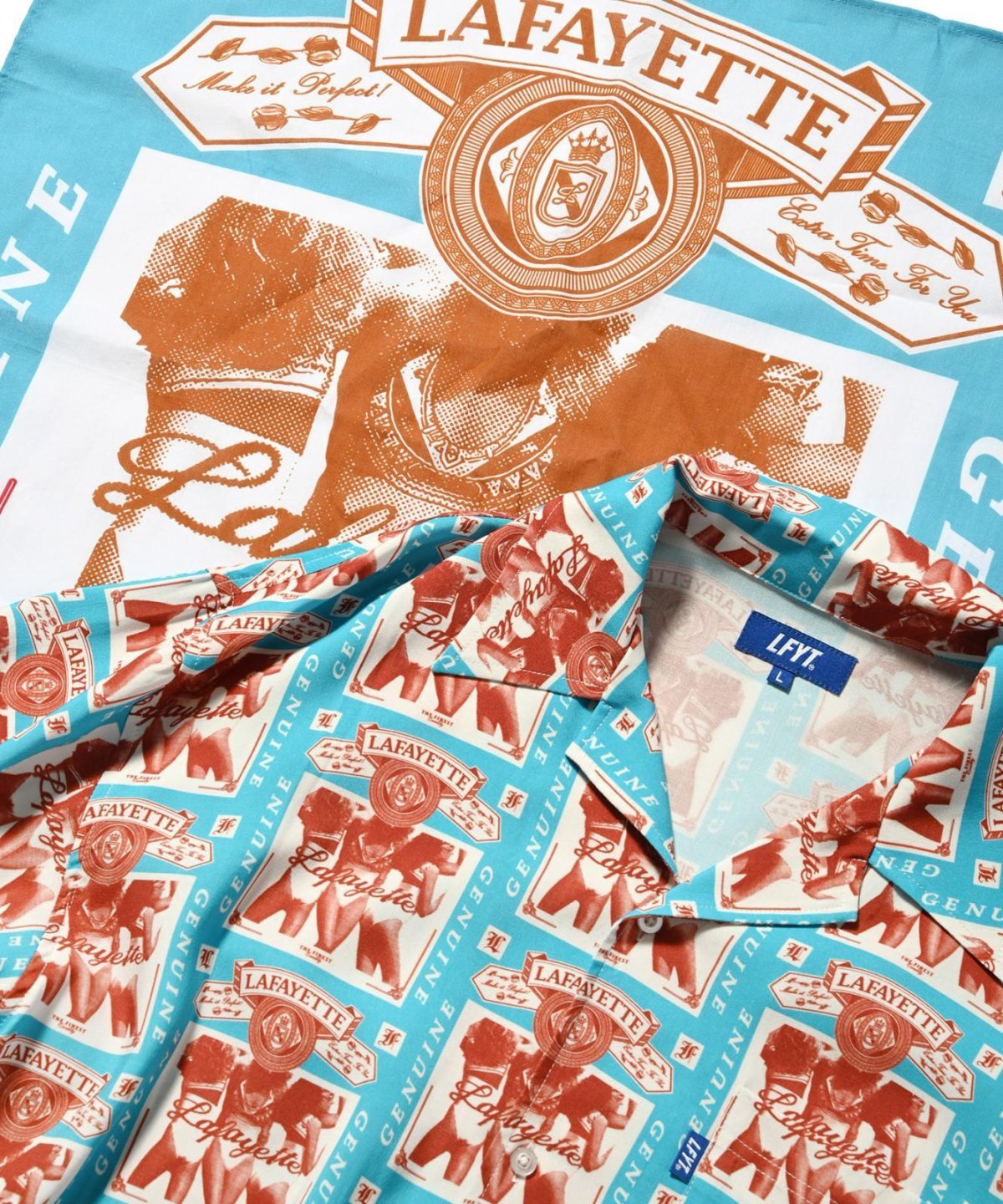 画像17: 【20%OFF】 LFYT(ラファイエット) / WEISER ALLOVER PATTERN SHIRT (17)