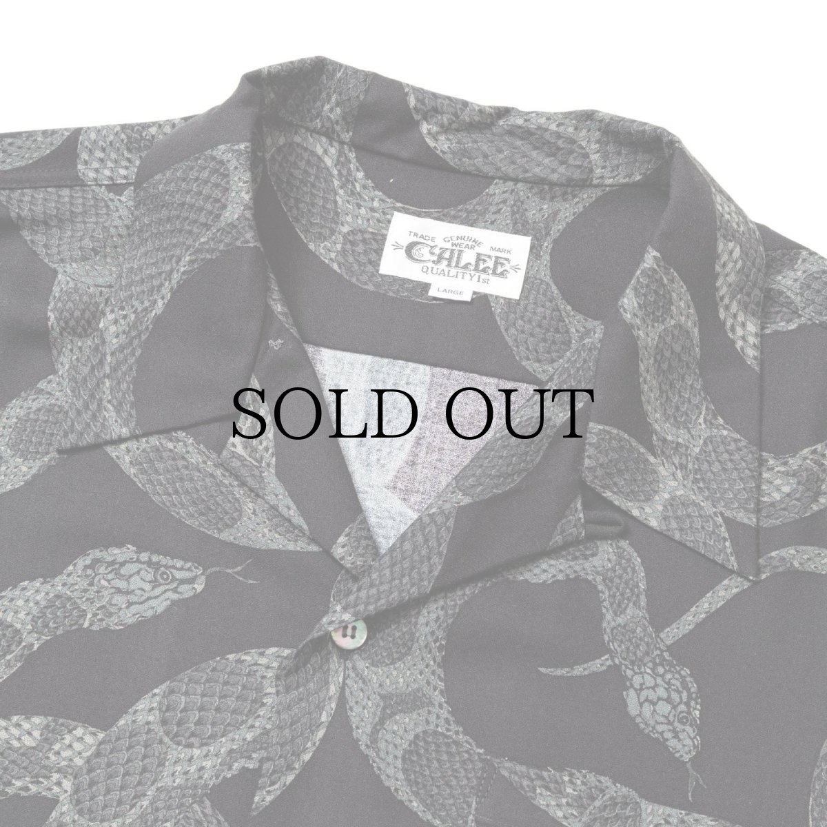 画像3: CALEE(キャリー) / ALLOVER SNAKE PATTERN SH ＜EXCLUSIVE＞ (3)