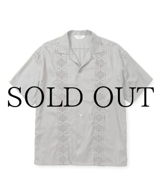 【CALEE/キャリー】FLOWER PATTERN SHIRT(WHITE) CALEE(キャリー) Tシャツ ×Miho Murakami Stretch flower