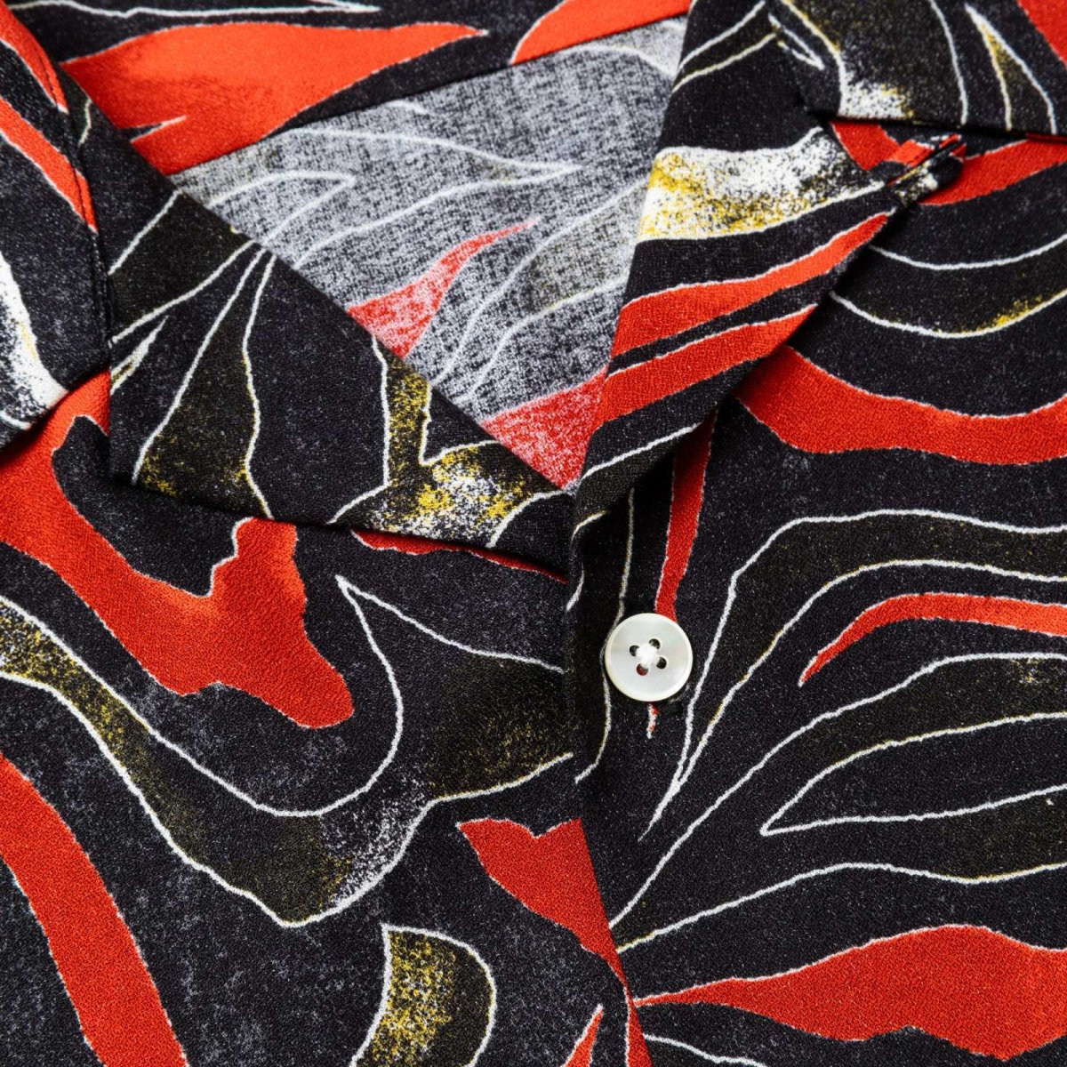 画像6: CALEE(キャリー) / CAMO PATTERN OPEN COLLAR SH (6)