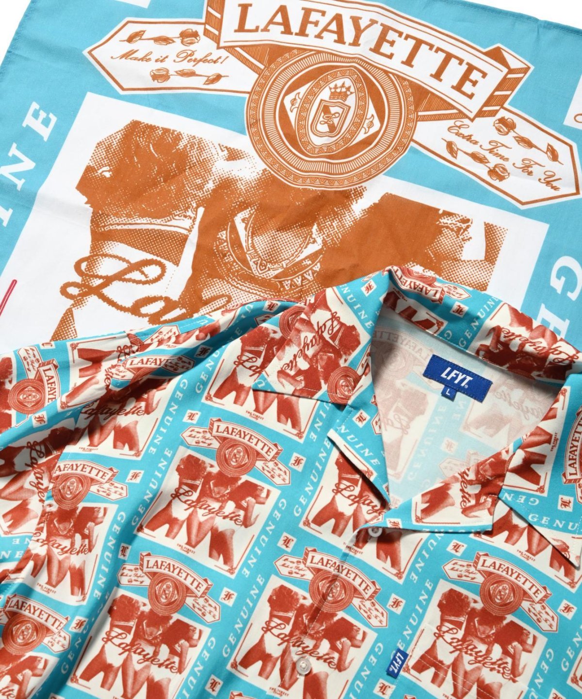 画像10: 【20%OFF】 LFYT(ラファイエット) / WEISER BIG BANDANA (10)