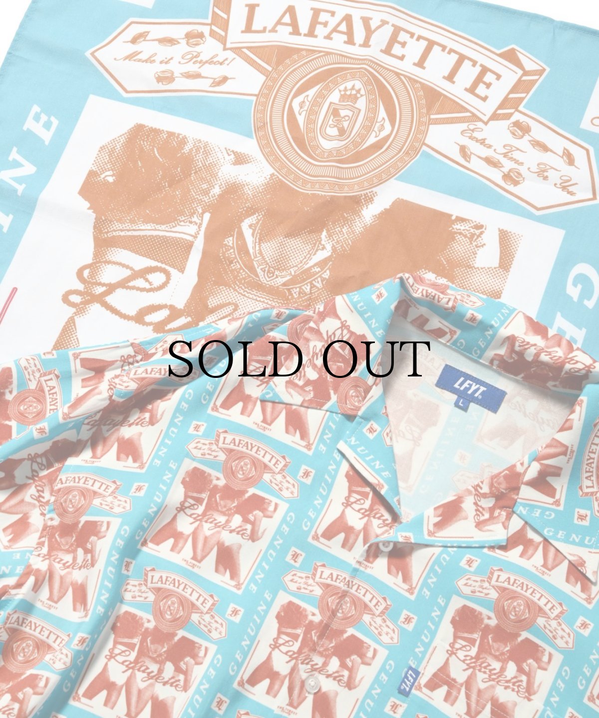 画像10: 【20%OFF】 LFYT(ラファイエット) / WEISER BIG BANDANA (10)