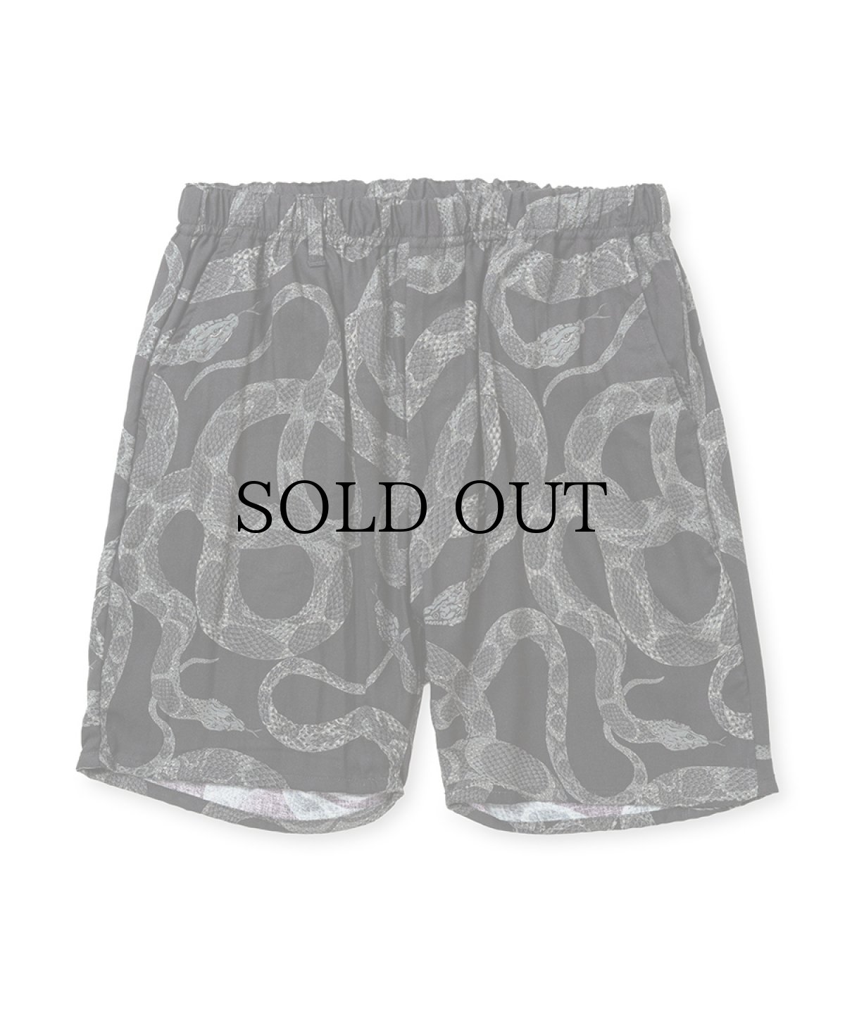 画像1: CALEE(キャリー) / ALLOVER SNAKE PATTERN EASY SHORTS ＜EXCLUSIVE＞ (1)