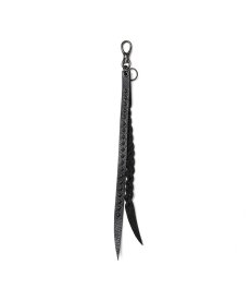 画像2: CALEE(キャリー) / STUDS & KNITTING LEATHER LONG KEY RING ＜TYPE B＞ (2)