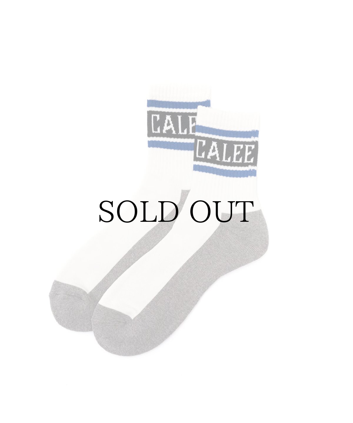 画像2: CALEE(キャリー) / JACQUARD PILE LINE SOCKS (2)