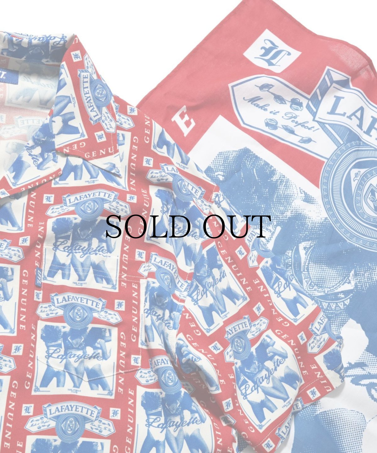 画像8: 【20%OFF】 LFYT(ラファイエット) / WEISER BIG BANDANA (8)