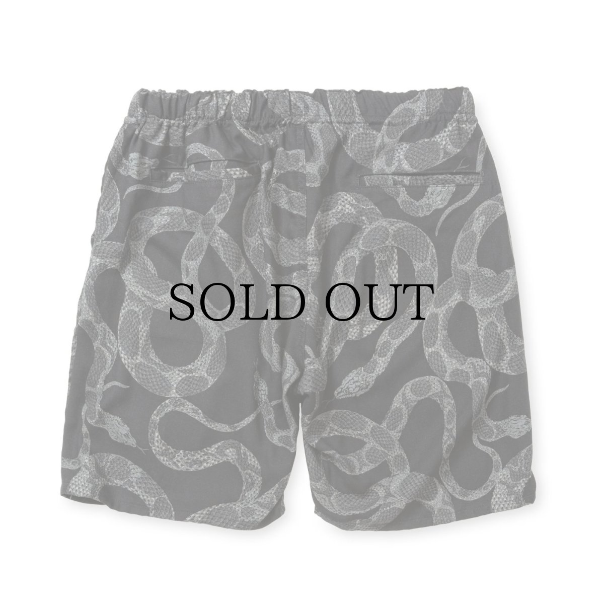 画像2: CALEE(キャリー) / ALLOVER SNAKE PATTERN EASY SHORTS ＜EXCLUSIVE＞ (2)