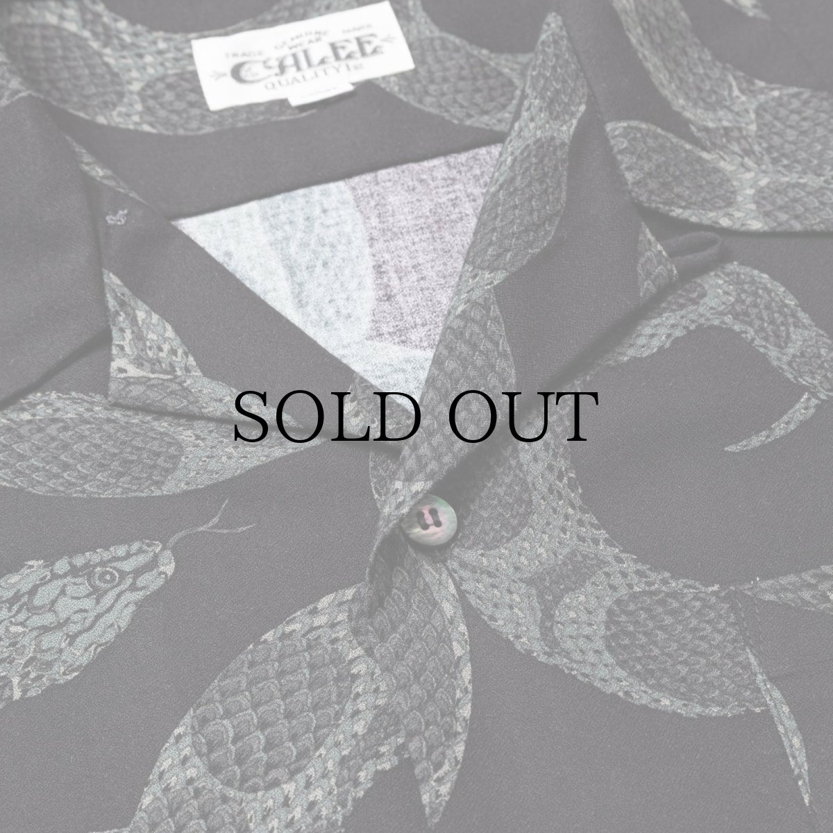 画像4: CALEE(キャリー) / ALLOVER SNAKE PATTERN SH ＜EXCLUSIVE＞ (4)