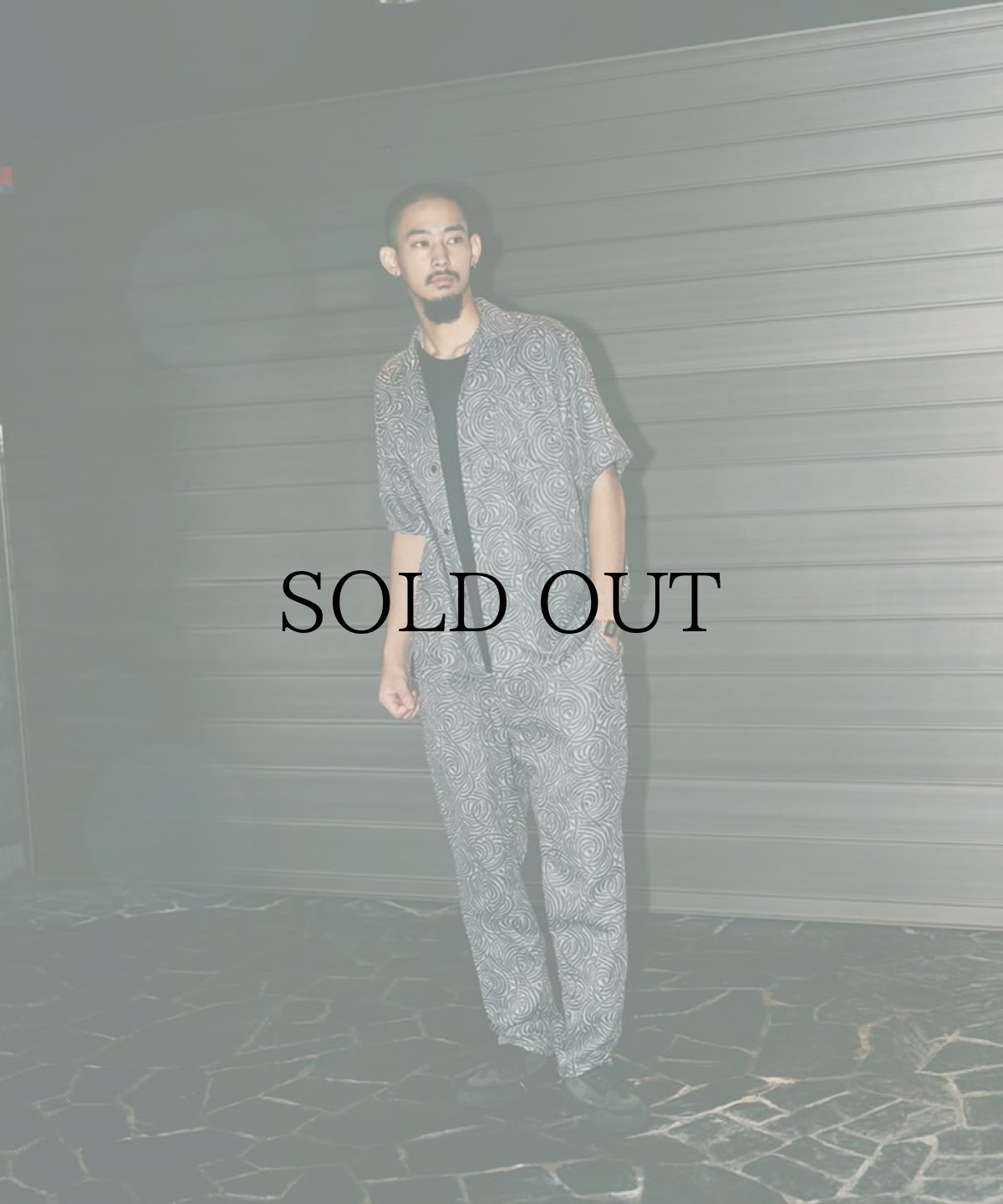 画像8: CALEE(キャリー) / SPIRAL JACQUARD CHAMBRAY EASY TROUSERS (8)