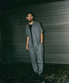 画像8: CALEE(キャリー) / SPIRAL JACQUARD CHAMBRAY EASY TROUSERS (8)