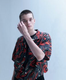 画像9: CALEE(キャリー) / CAMO PATTERN OPEN COLLAR SH (9)