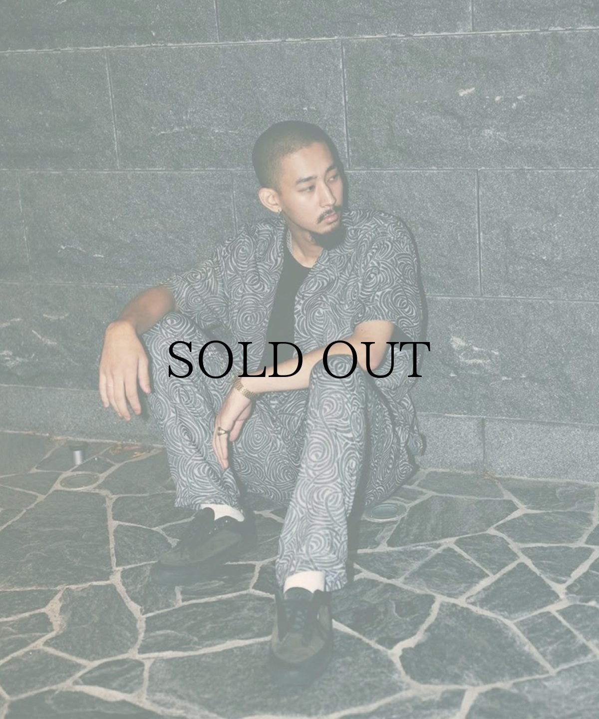 画像7: CALEE(キャリー) / SPIRAL JACQUARD CHAMBRAY EASY TROUSERS (7)