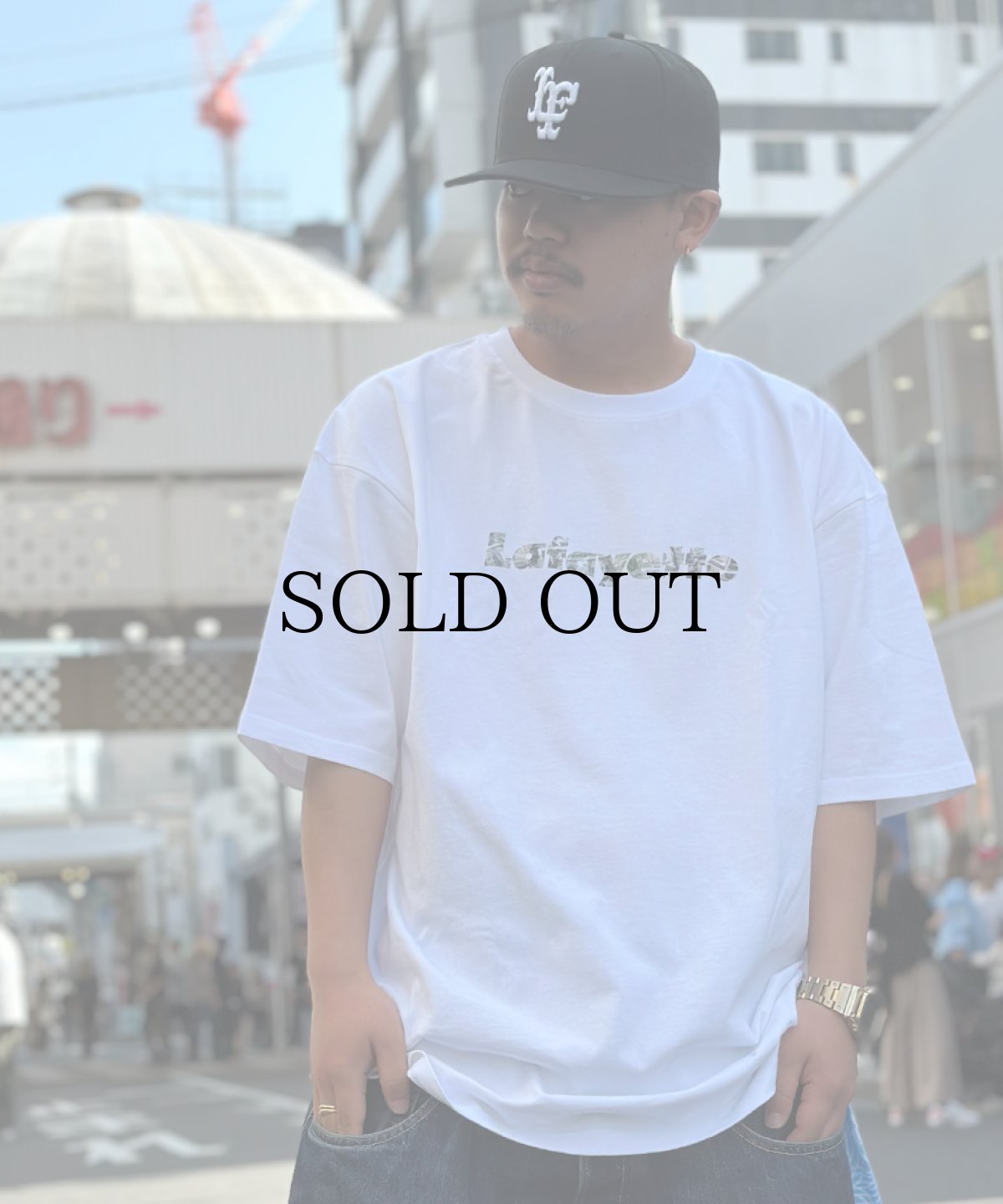 画像1: 【30%OFF】 LFYT(ラファイエット) / DEAD PRESIDENTS Lafayette LOGO TEE (1)