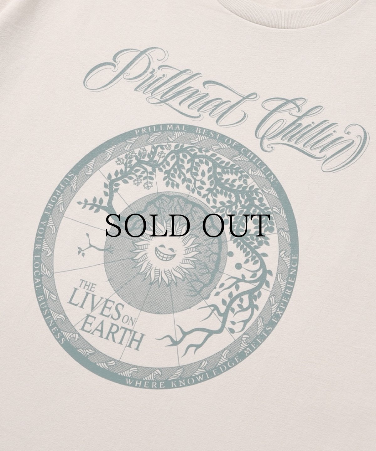 画像8: PRILLMAL(プリルマル) / LIVES ON EARTH !!! S/S T-SHIRTS (8)