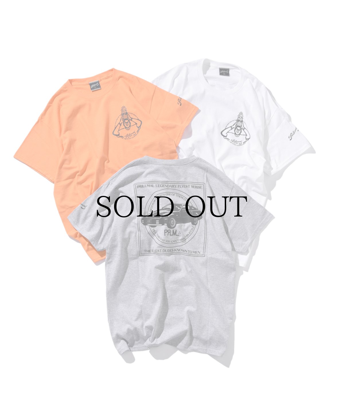 画像1: PRILLMAL(プリルマル) / The Origin Of All Fylness !!! S/S T-SHIRTS (1)