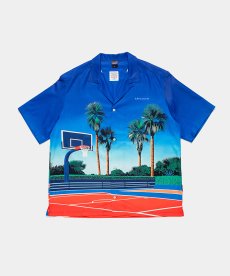 画像1: APPLEBUM(アップルバム) / ”Palm Basketball Court” Aloha Shirt (1)