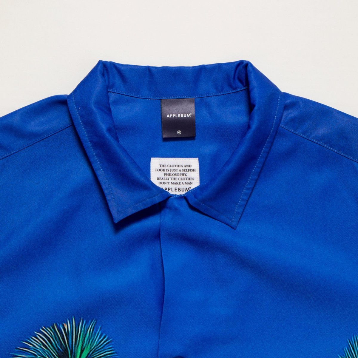画像3: APPLEBUM(アップルバム) / ”Palm Basketball Court” Aloha Shirt (3)