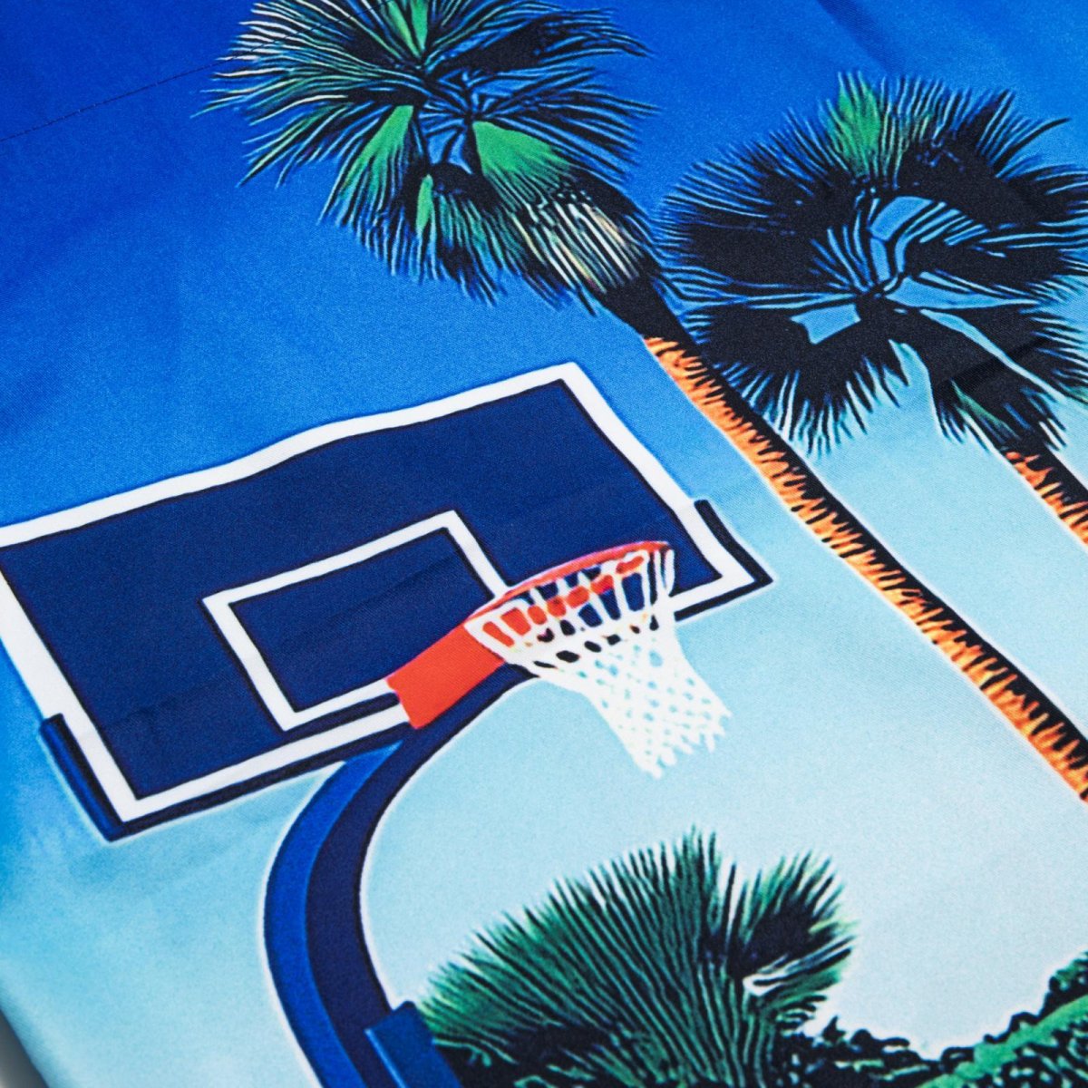 画像4: APPLEBUM(アップルバム) / ”Palm Basketball Court” Aloha Shirt (4)
