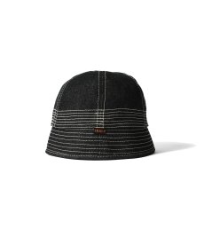 画像8: PWNED(パウンド) / PWNED ORIGIMAL INDIGO DENIM BACKET HAT (8)