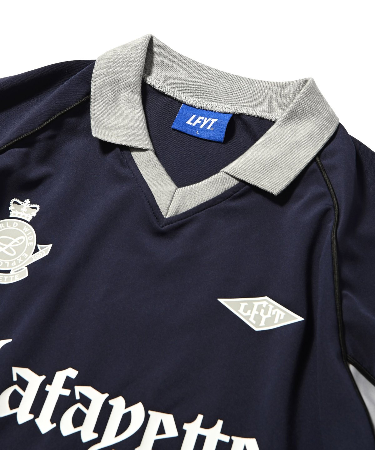 画像9: 【30%OFF】 LFYT(ラファイエット) / EMBLEM SOCCER JERSEY (9)