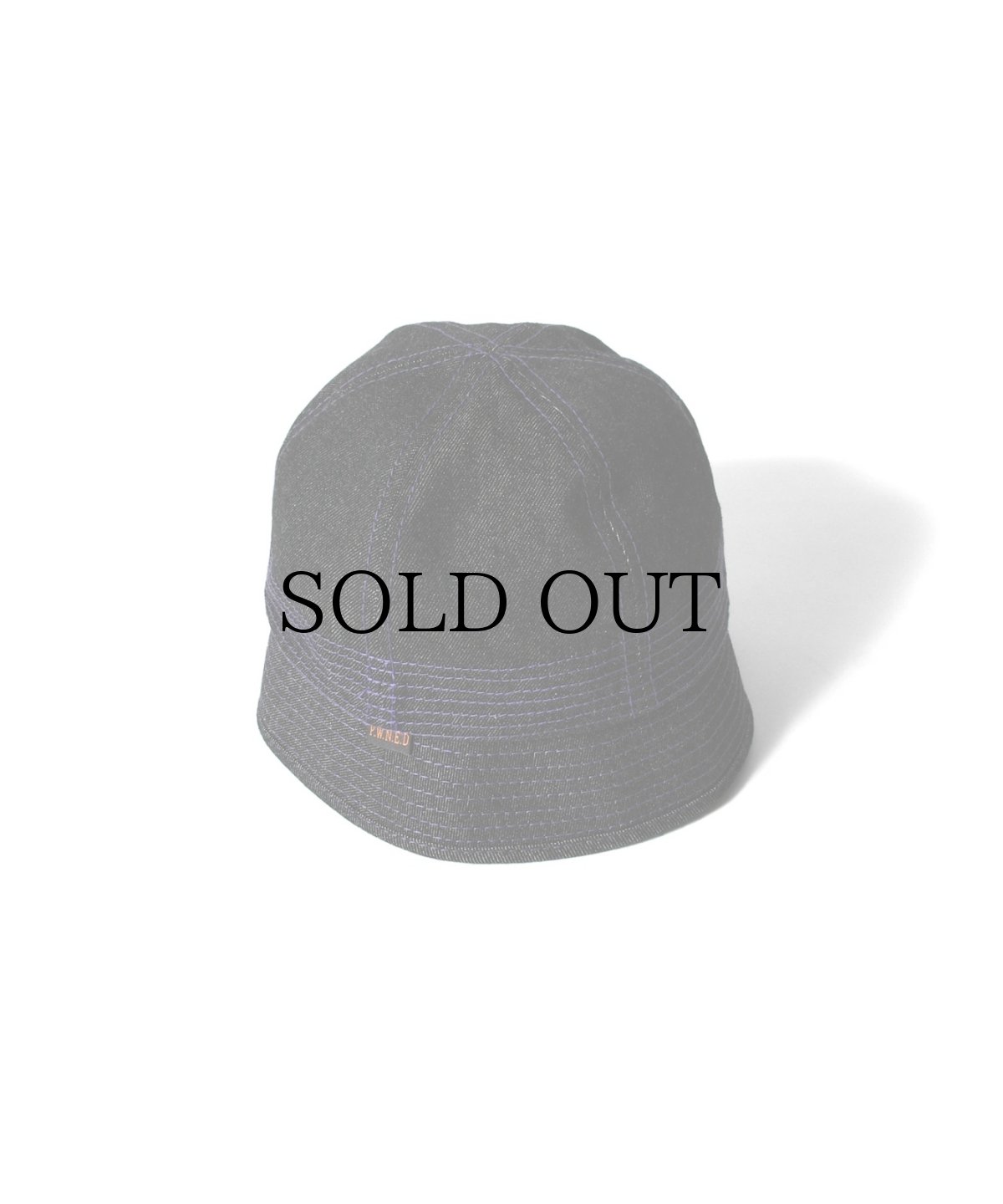 画像13: PWNED(パウンド) / PWNED ORIGIMAL INDIGO DENIM BACKET HAT (13)