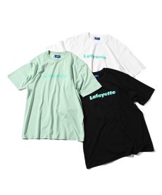 画像1: LFYT(ラファイエット) / Lafayette EMBOSS CHECKER LOGO TEE (1)