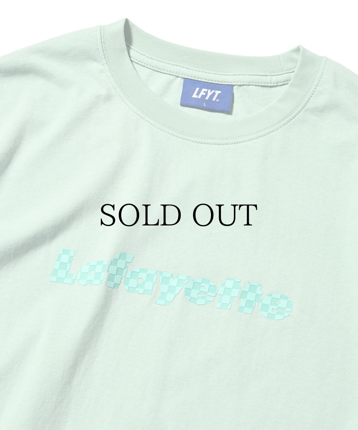 画像10: 【20%OFF】 LFYT(ラファイエット) / Lafayette EMBOSS CHECKER LOGO TEE (10)