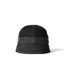 画像5: PWNED(パウンド) / PWNED ORIGIMAL INDIGO DENIM BACKET HAT (5)
