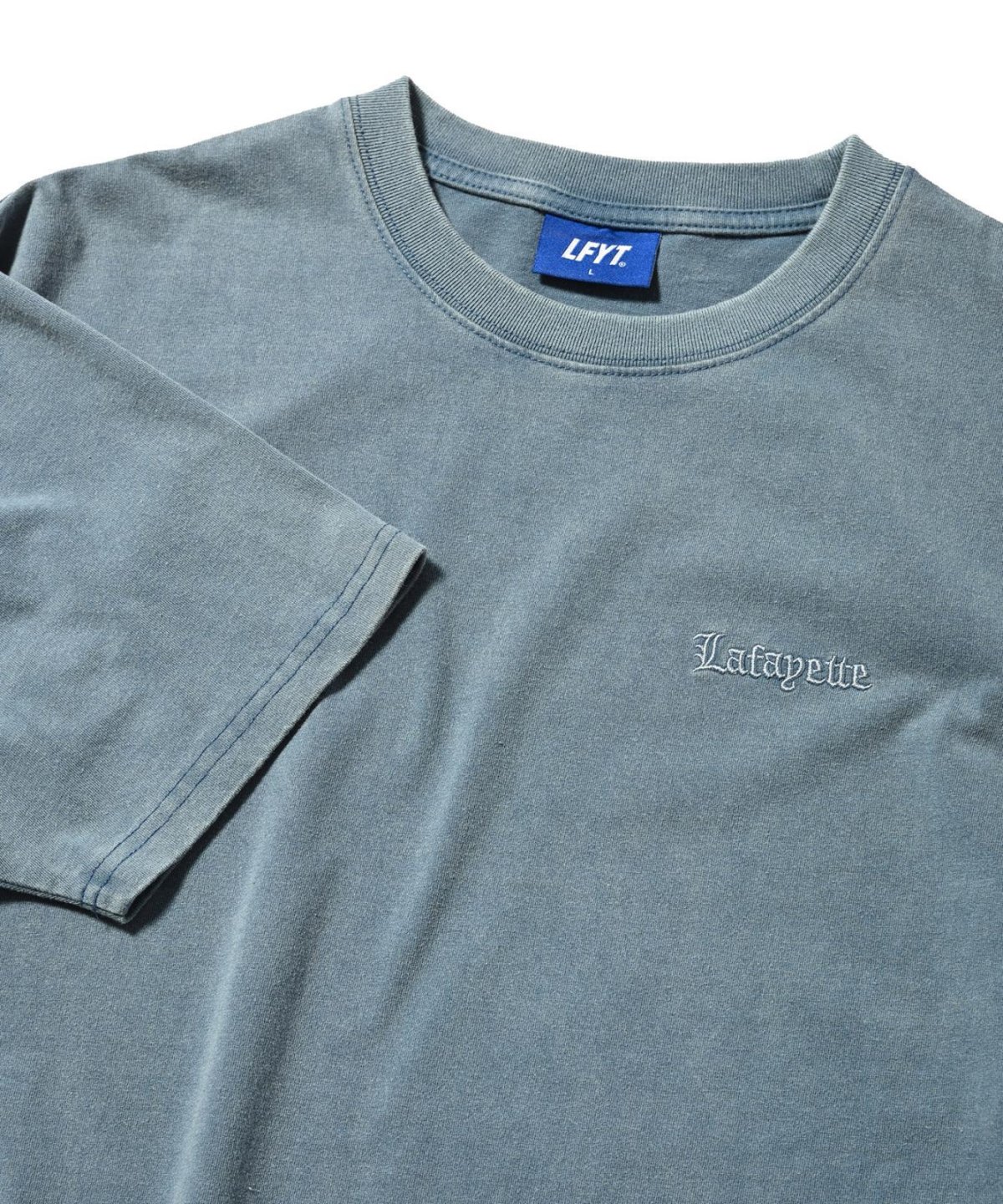 画像14: LFYT(ラファイエット) / OLD ENGLISH LOGO PIGMENT DYED TEE (14)