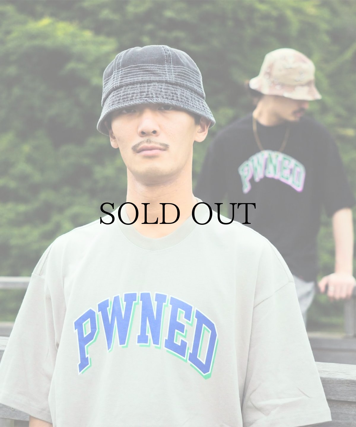 画像2: PWNED(パウンド) / 3 TONE ARCH LOGO TEE (2)
