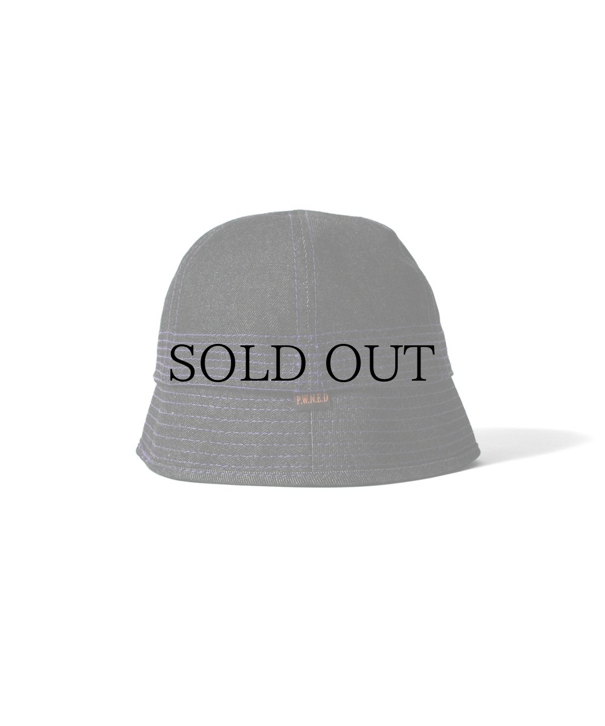 画像10: PWNED(パウンド) / PWNED ORIGIMAL INDIGO DENIM BACKET HAT (10)