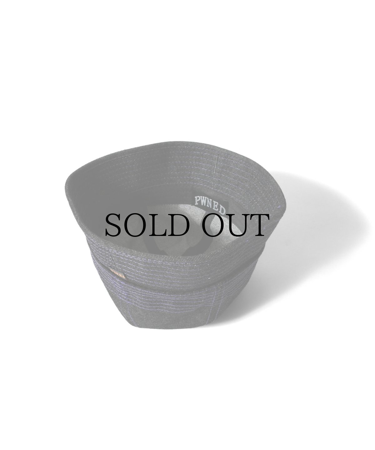 画像16: PWNED(パウンド) / PWNED ORIGIMAL INDIGO DENIM BACKET HAT (16)