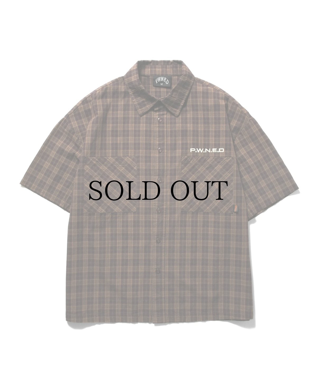 画像4: PWNED(パウンド) / DIAGONAL LINES S/S SHIRTS (4)