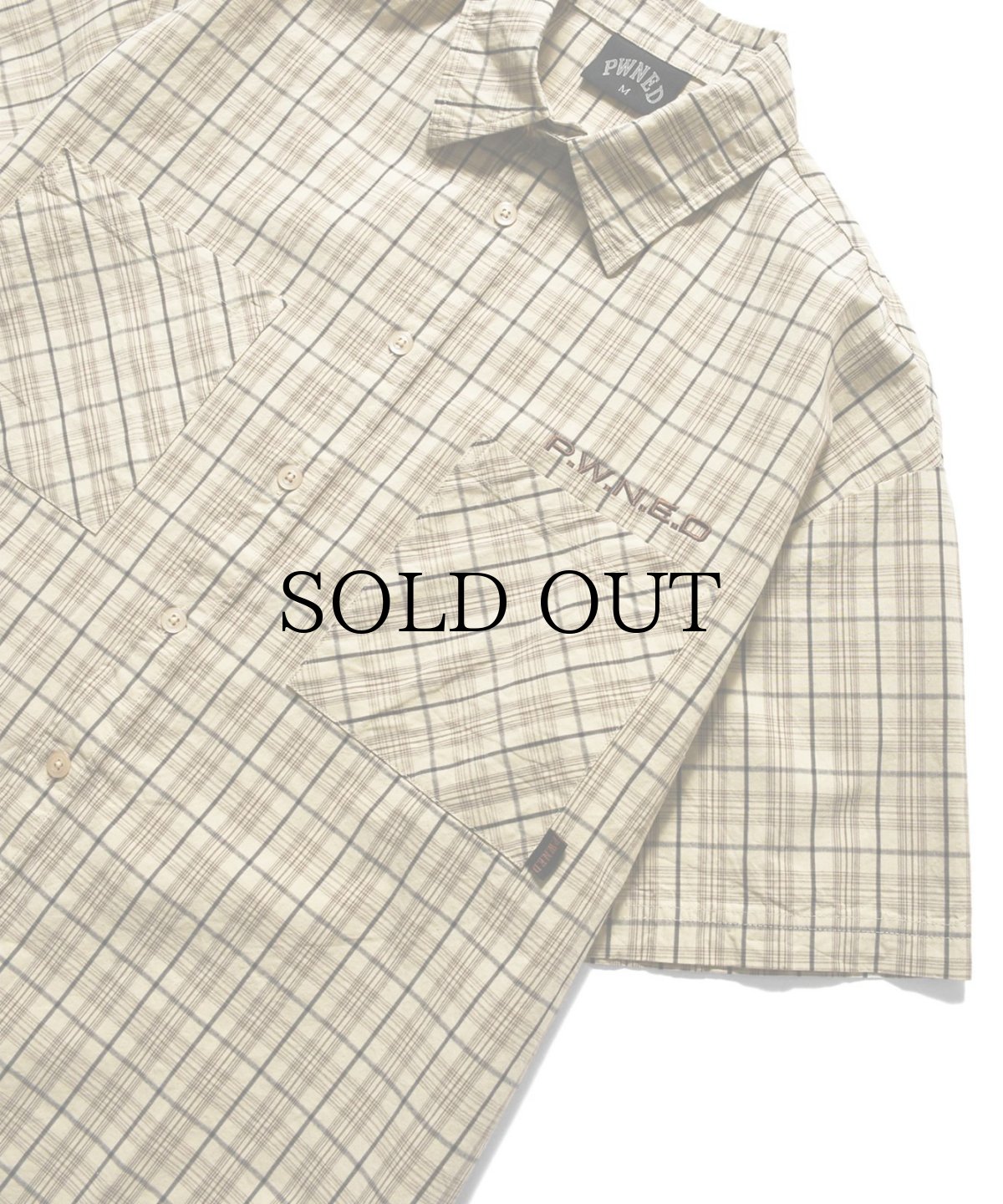 画像9: PWNED(パウンド) / DIAGONAL LINES S/S SHIRTS (9)