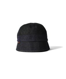 画像7: PWNED(パウンド) / PWNED ORIGIMAL INDIGO DENIM BACKET HAT (7)