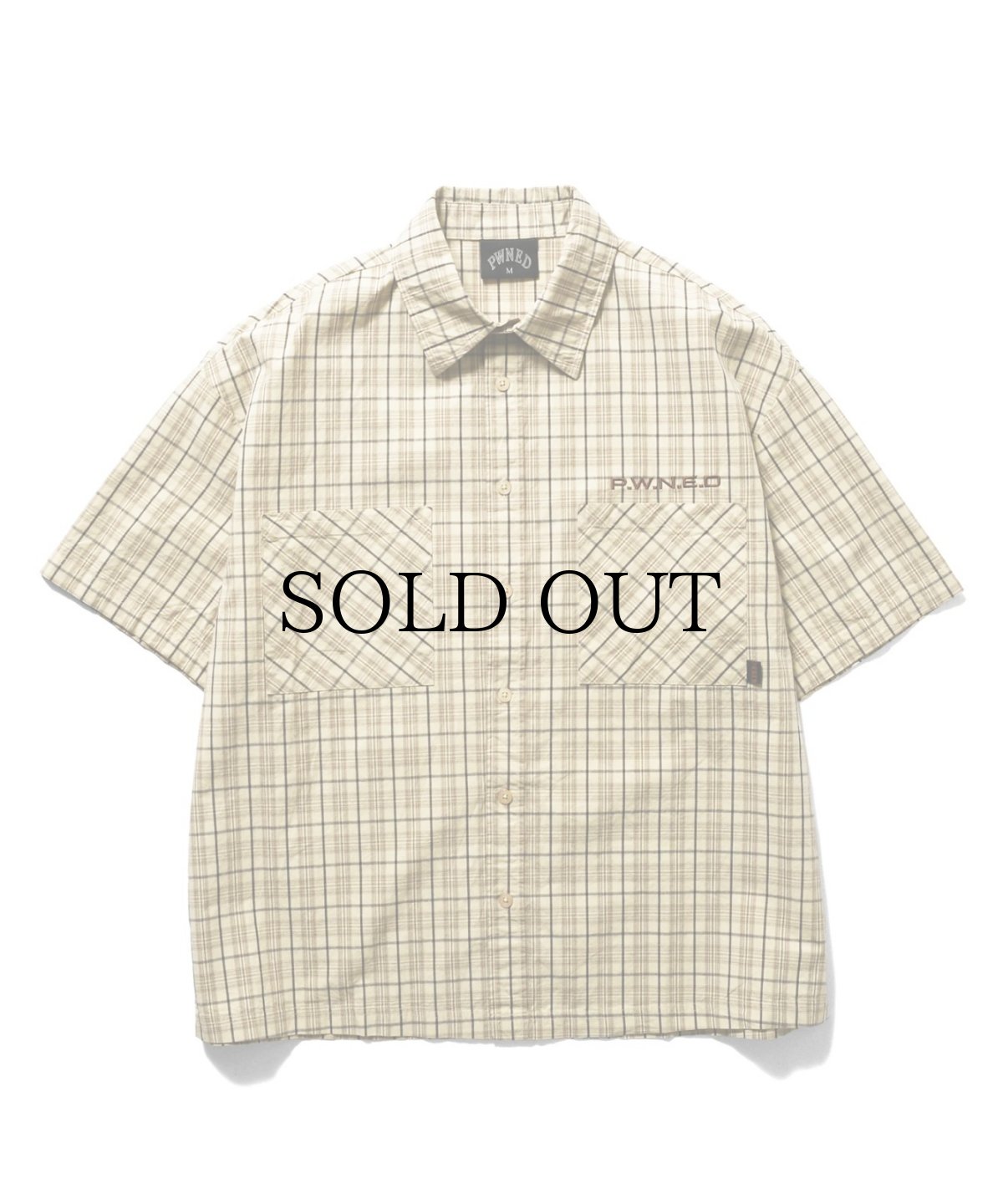 画像5: PWNED(パウンド) / DIAGONAL LINES S/S SHIRTS (5)