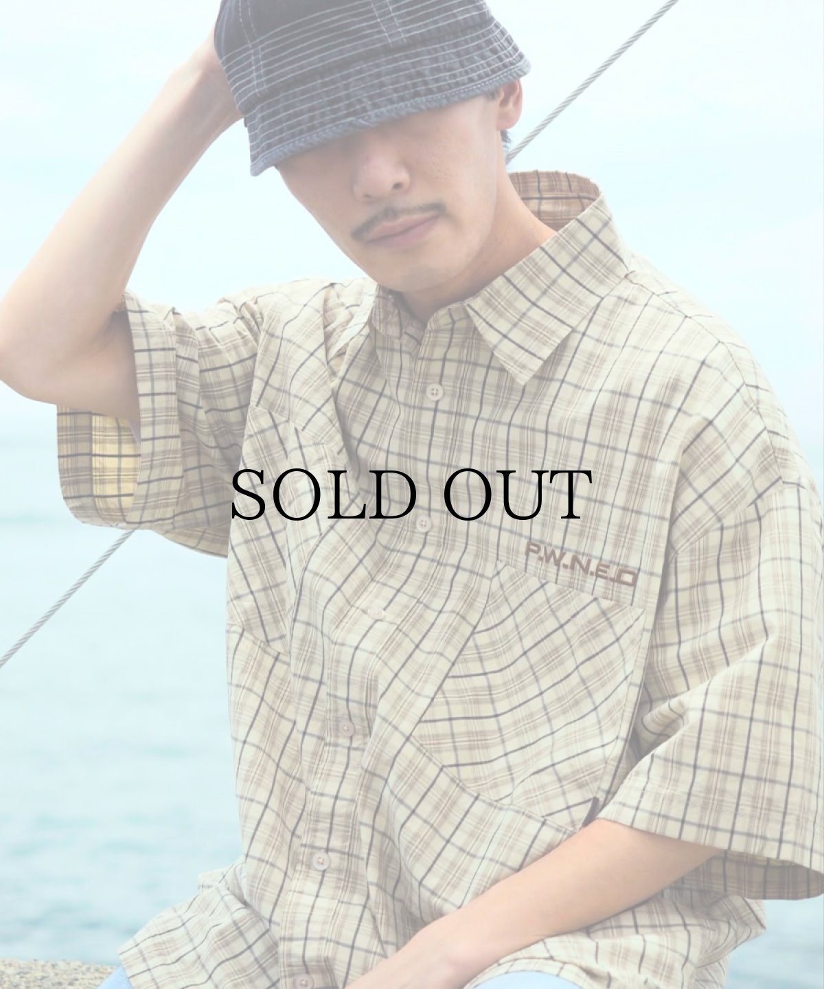 画像3: PWNED(パウンド) / DIAGONAL LINES S/S SHIRTS (3)