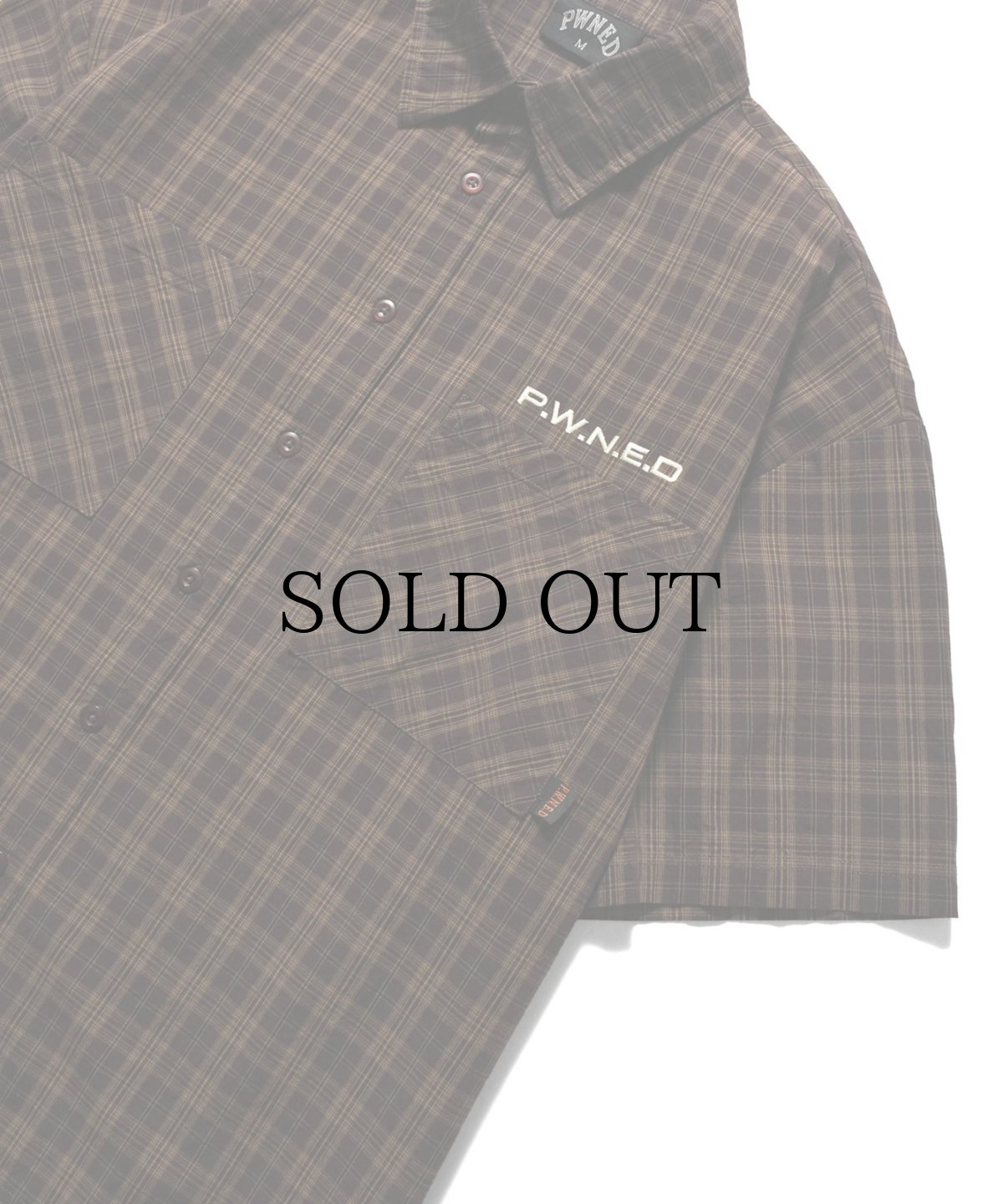 画像8: PWNED(パウンド) / DIAGONAL LINES S/S SHIRTS (8)