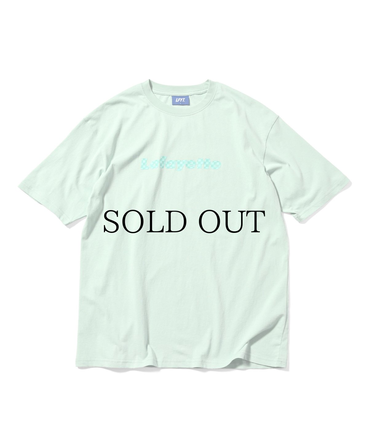 画像4: 【20%OFF】 LFYT(ラファイエット) / Lafayette EMBOSS CHECKER LOGO TEE (4)