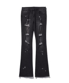 画像2: EL REIGN(エルレイン) / "FEAR" LONG LENGTH FLARE DENIM (2)