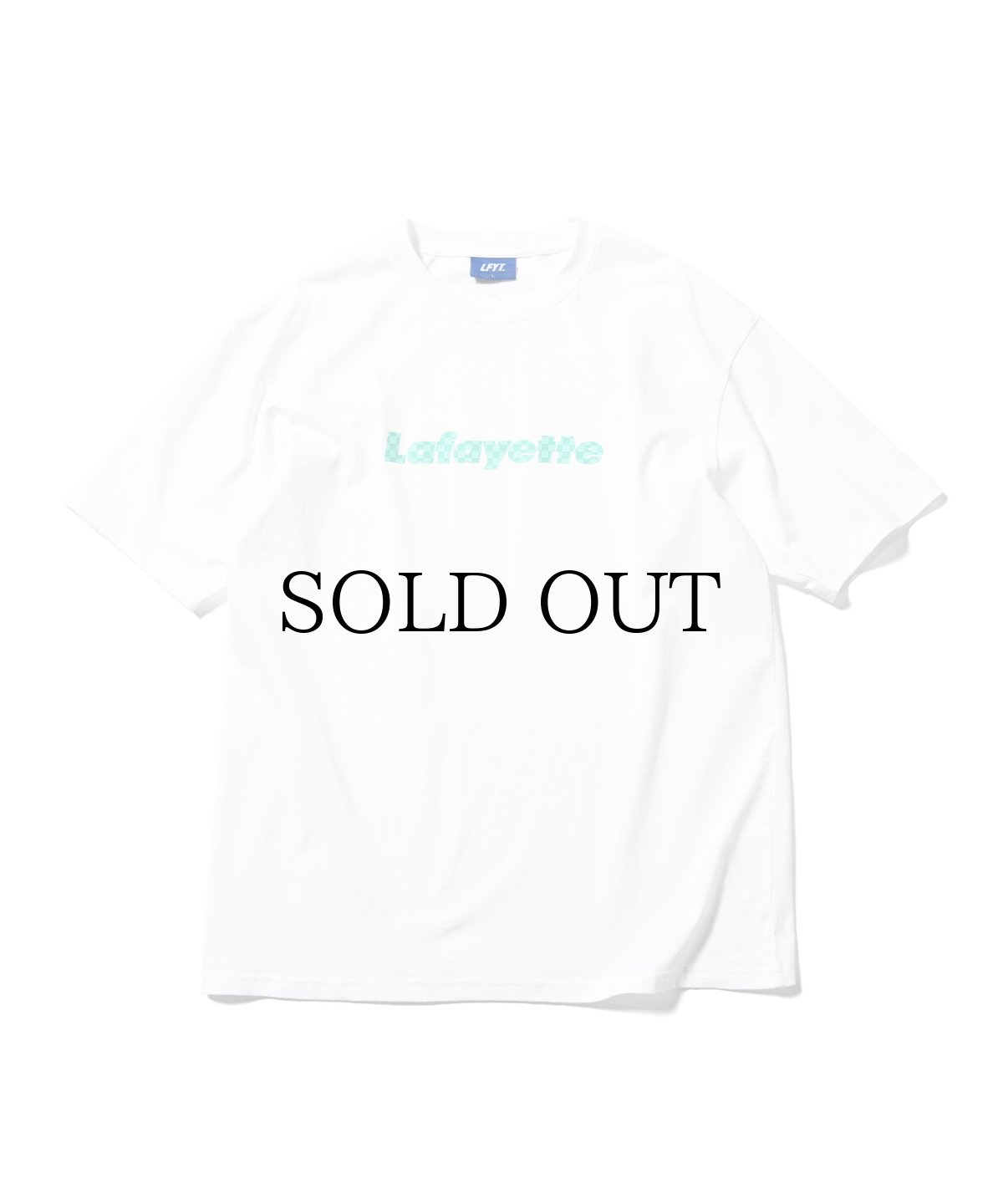 画像2: 【20%OFF】 LFYT(ラファイエット) / Lafayette EMBOSS CHECKER LOGO TEE (2)