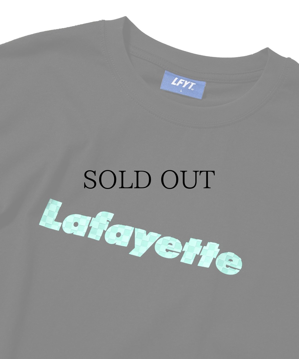 画像9: 【20%OFF】 LFYT(ラファイエット) / Lafayette EMBOSS CHECKER LOGO TEE (9)