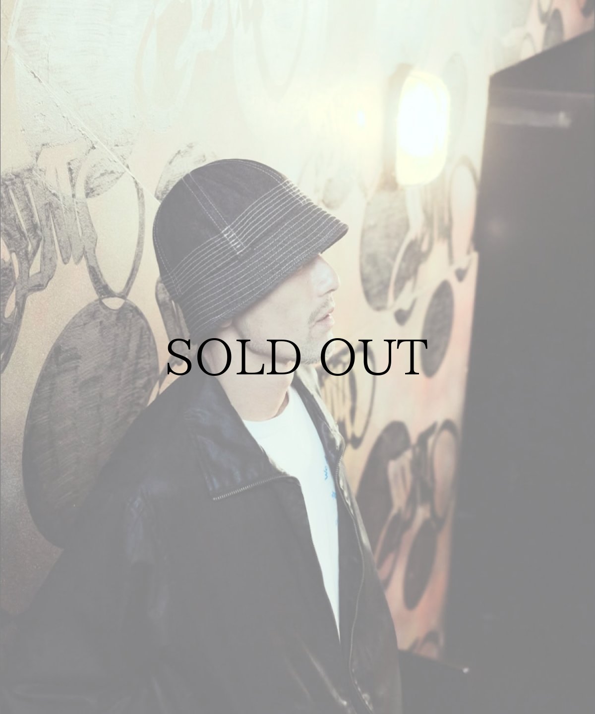 画像2: PWNED(パウンド) / PWNED ORIGIMAL INDIGO DENIM BACKET HAT (2)