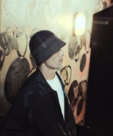 画像2: PWNED(パウンド) / PWNED ORIGIMAL INDIGO DENIM BACKET HAT (2)