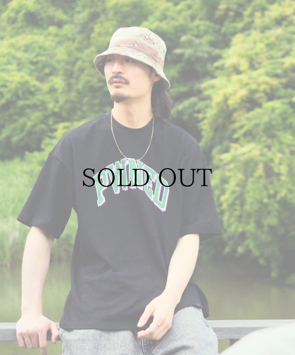 画像4: PWNED(パウンド) / 3 TONE ARCH LOGO TEE (4)