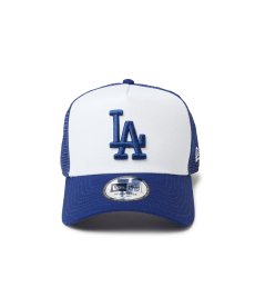 画像2: NEW ERA / 9FORTY A-Frame トラッカー MLB Mesh Embroidery ロサンゼルス・ドジャース (2)