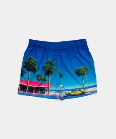 画像1: APPLEBUM(アップルバム) / "Seaside Basketball Court” Swim Shorts (1)