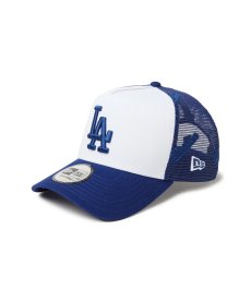 画像1: NEW ERA / 9FORTY A-Frame トラッカー MLB Mesh Embroidery ロサンゼルス・ドジャース (1)