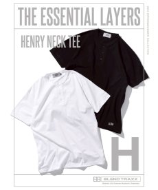 画像1: BLEND(ブレンド) / HENRY NECK TEE (1)