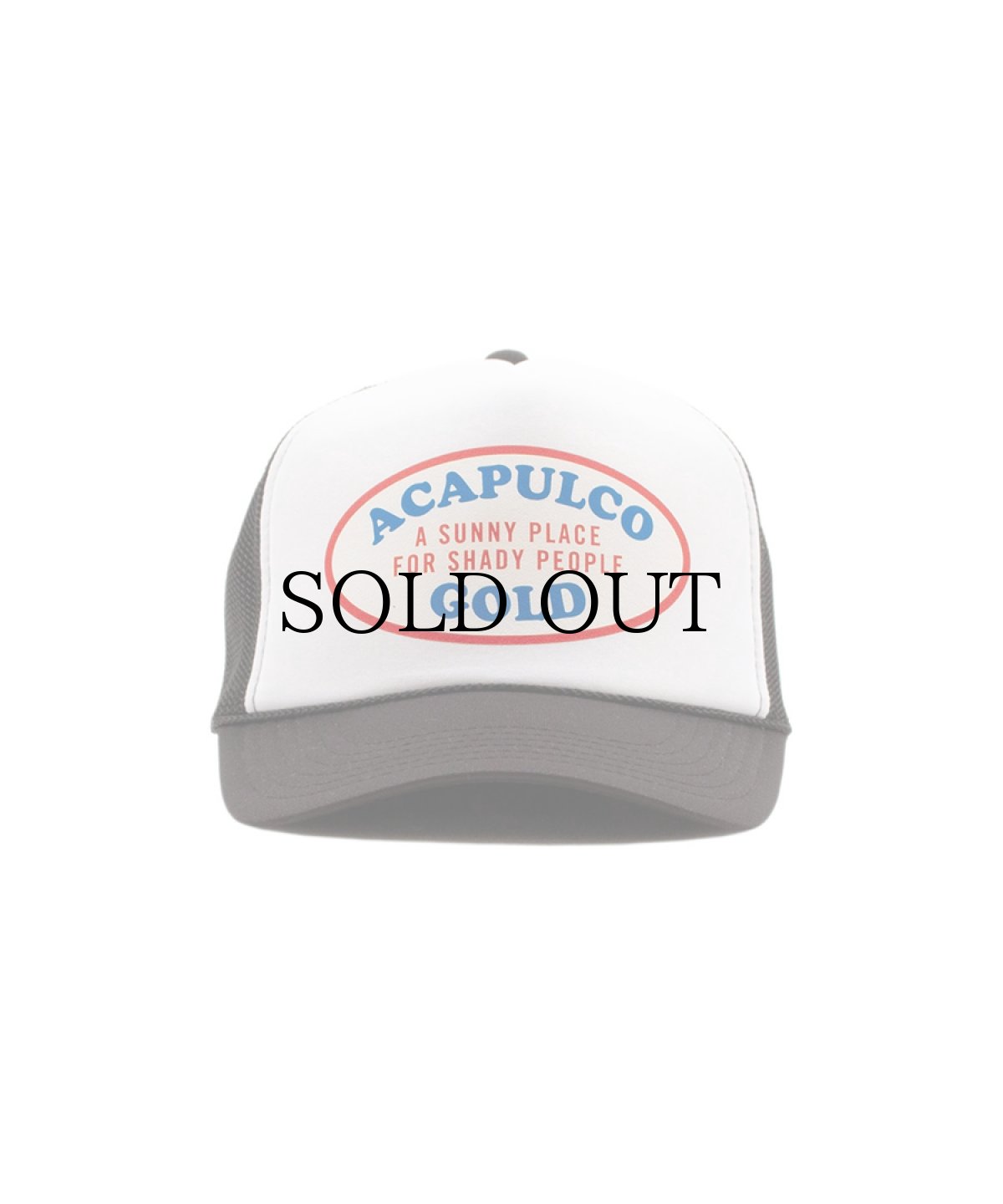 画像1: ACAPULCO GOLD / OVAL LOGO TRUCKER CAP (1)